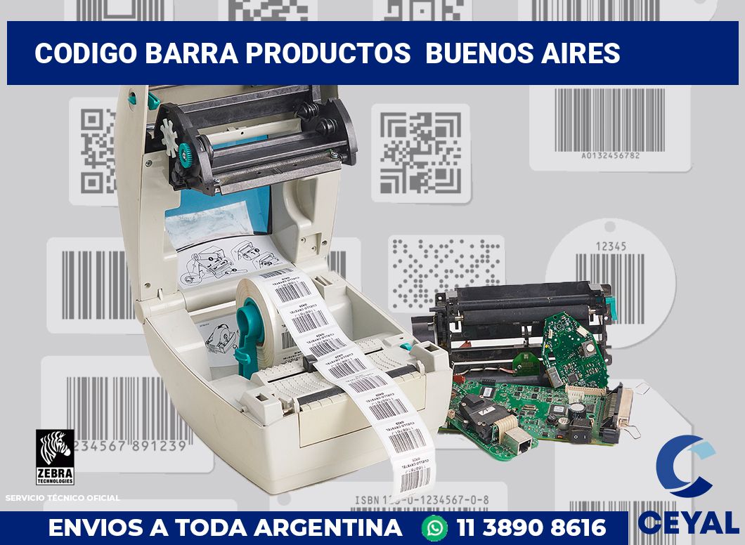 codigo barra productos  Buenos Aires