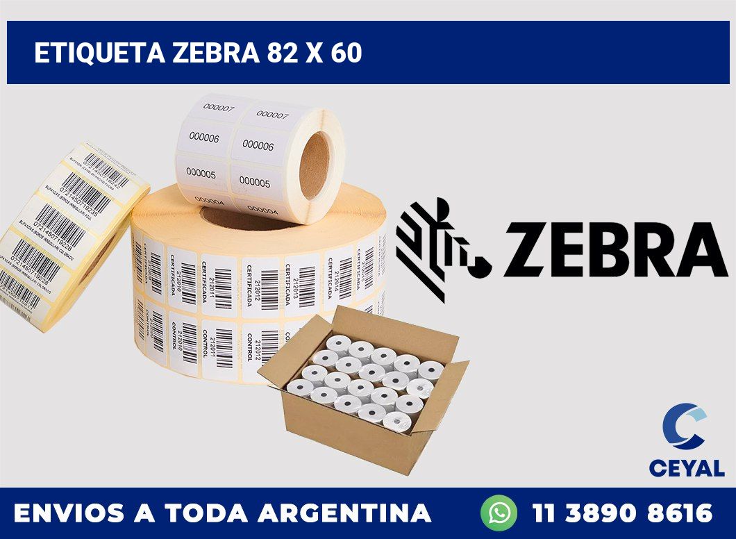 etiqueta zebra 82 x 60