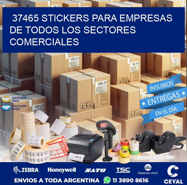 37465 STICKERS PARA EMPRESAS DE TODOS LOS SECTORES COMERCIALES