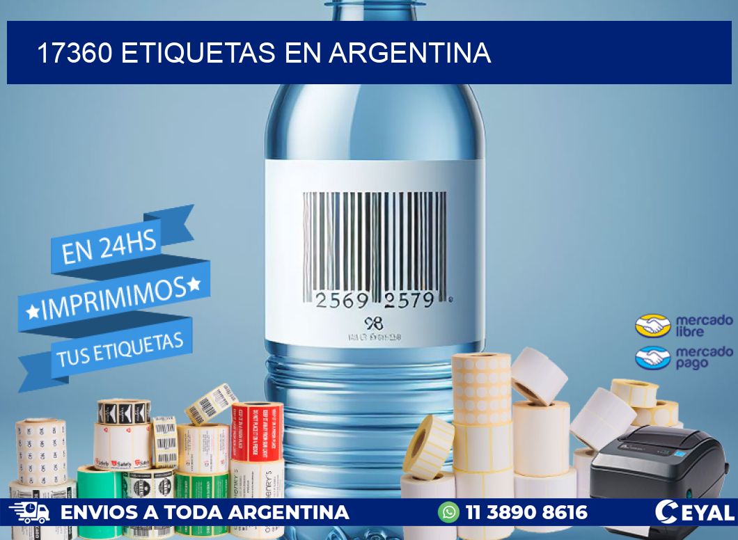 17360 etiquetas en argentina