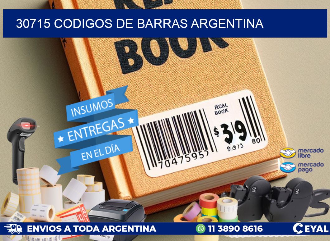 30715 CODIGOS DE BARRAS ARGENTINA