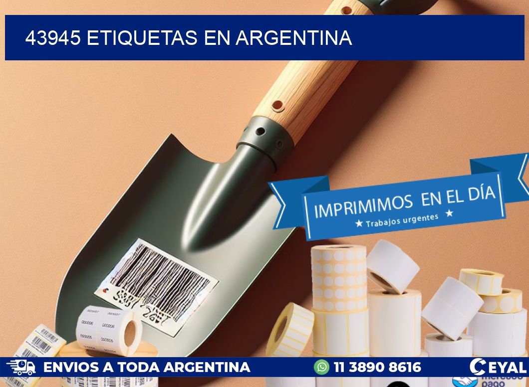 43945 etiquetas en argentina