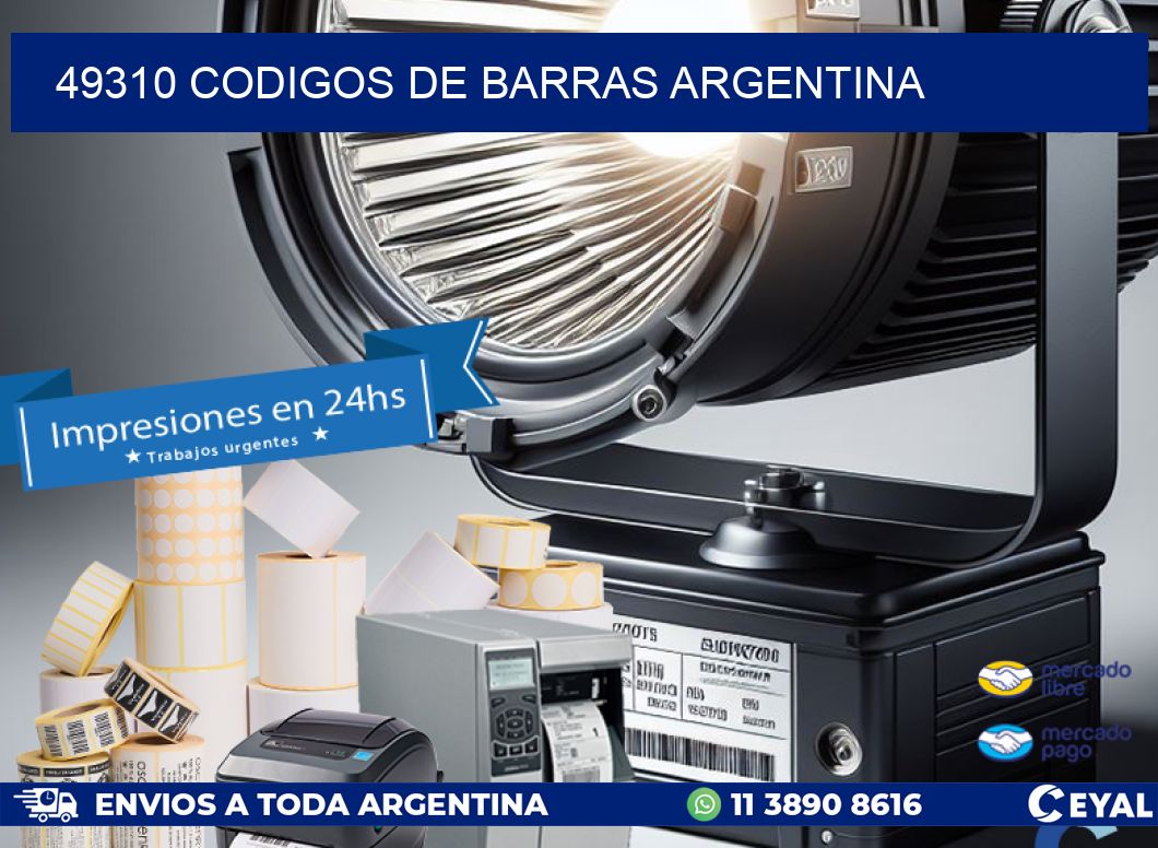 49310 CODIGOS DE BARRAS ARGENTINA