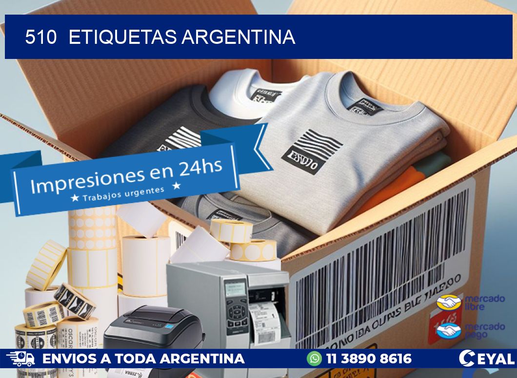 510  etiquetas argentina