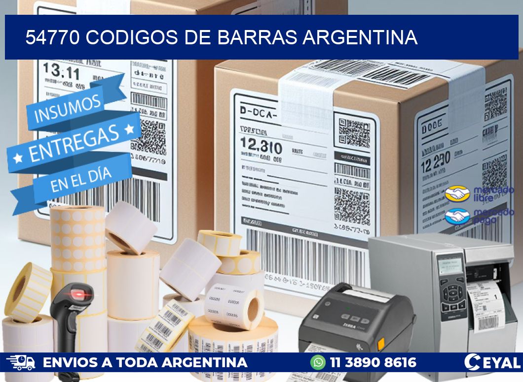 54770 CODIGOS DE BARRAS ARGENTINA