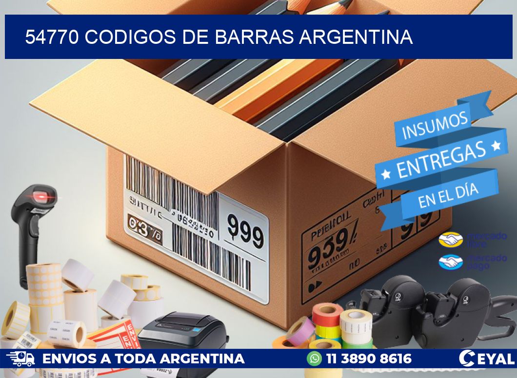 54770 CODIGOS DE BARRAS ARGENTINA