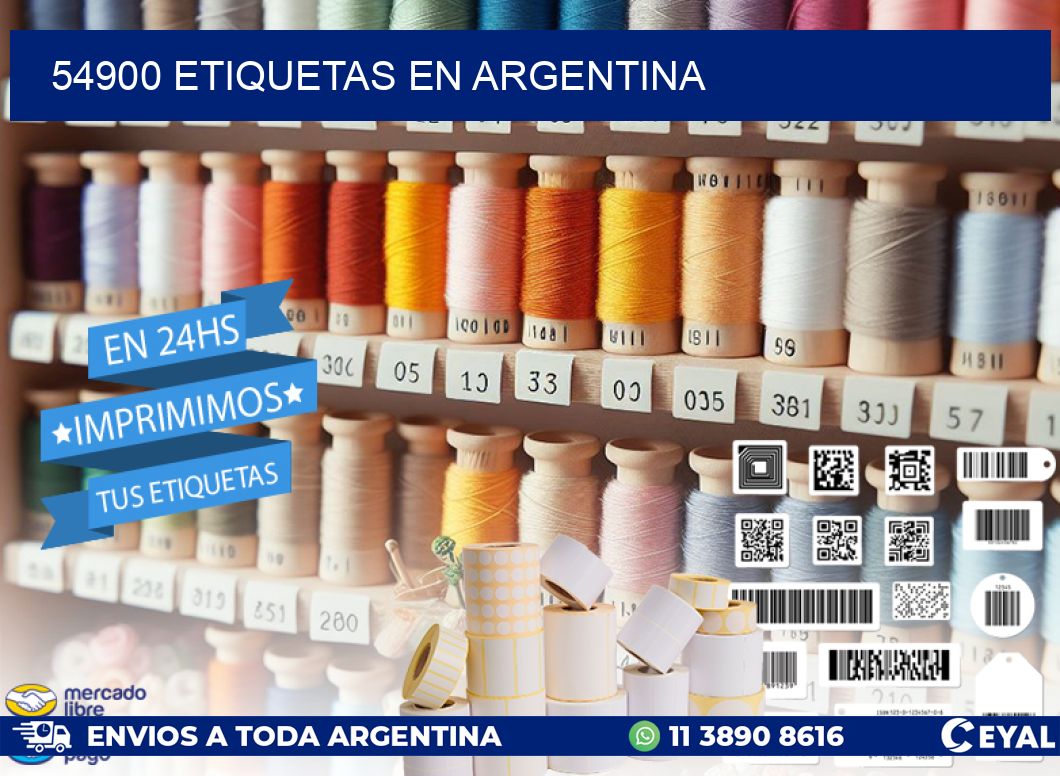 54900 etiquetas en argentina