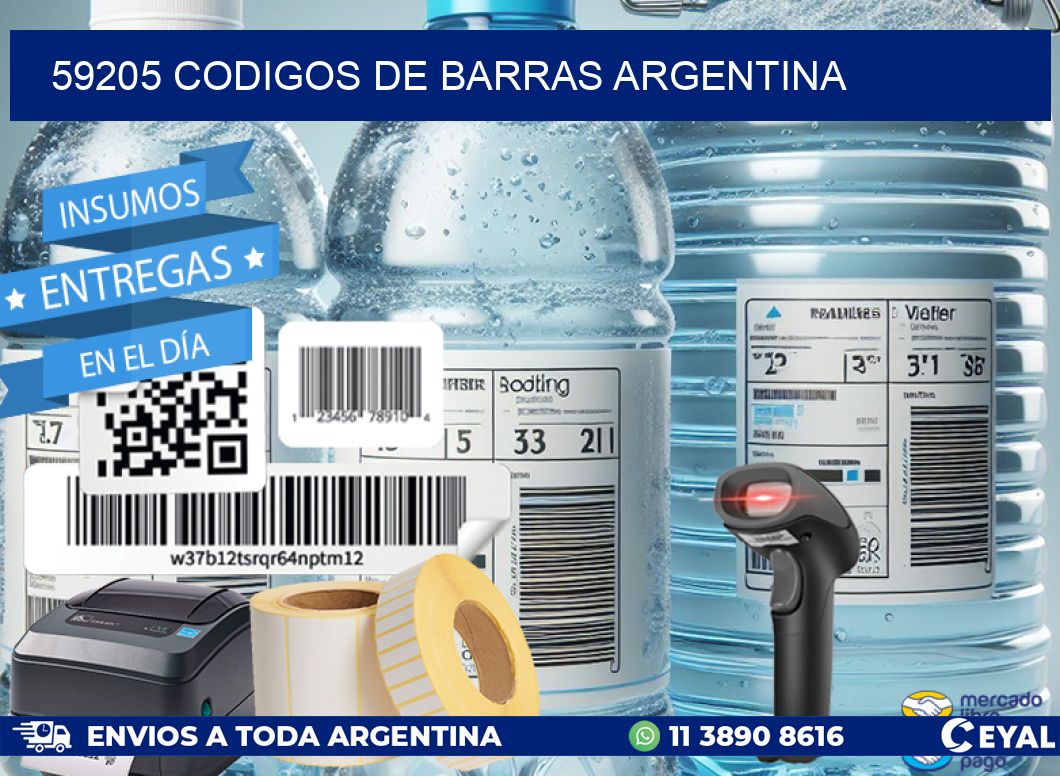 59205 CODIGOS DE BARRAS ARGENTINA