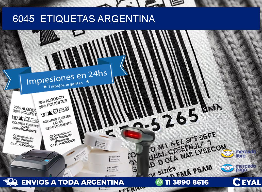 6045  etiquetas argentina