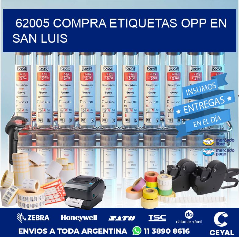 62005 COMPRA ETIQUETAS OPP EN SAN LUIS