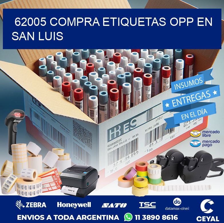 62005 COMPRA ETIQUETAS OPP EN SAN LUIS