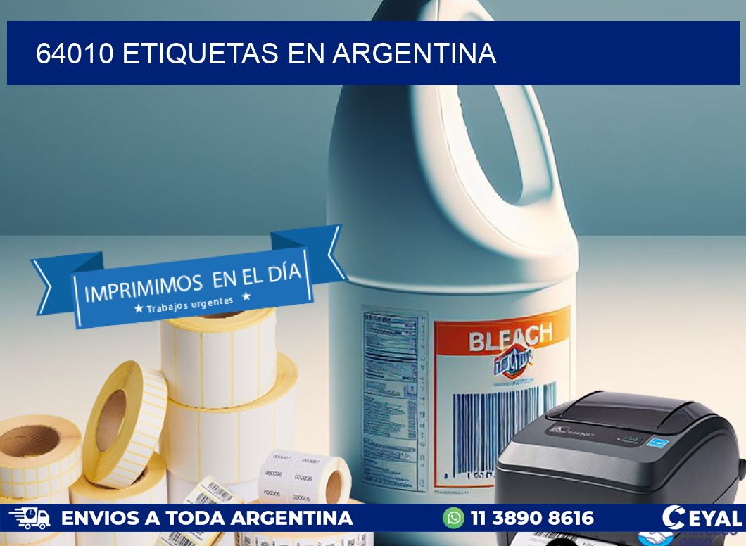 64010 etiquetas en argentina