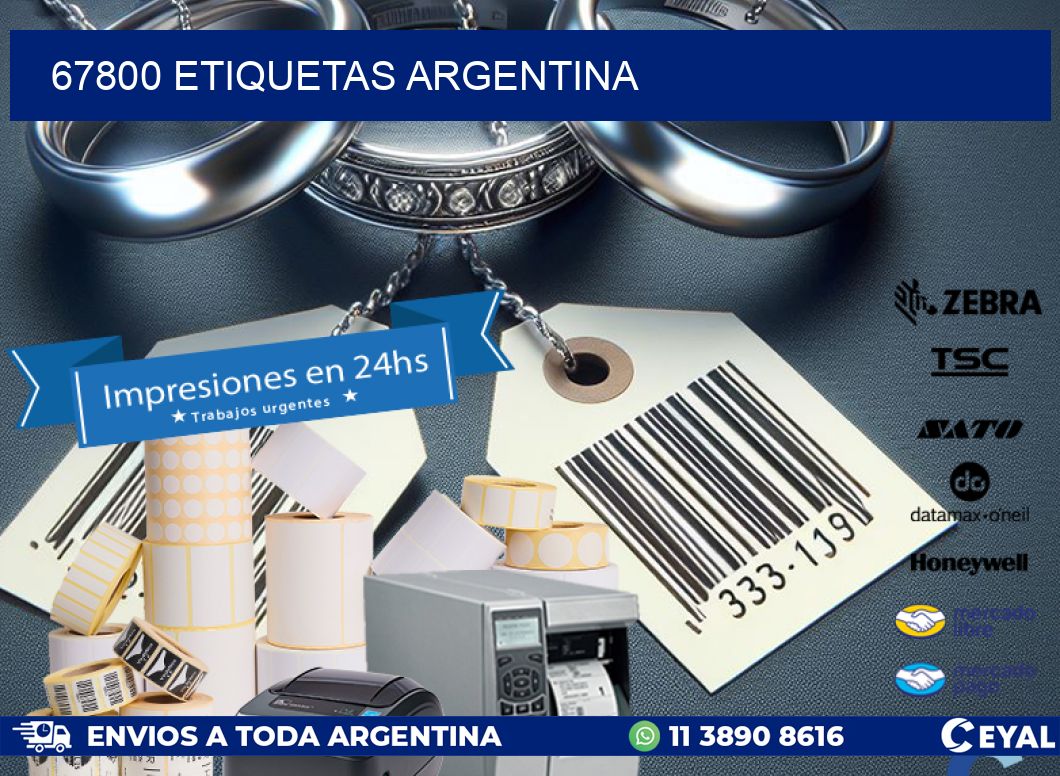 67800 ETIQUETAS ARGENTINA