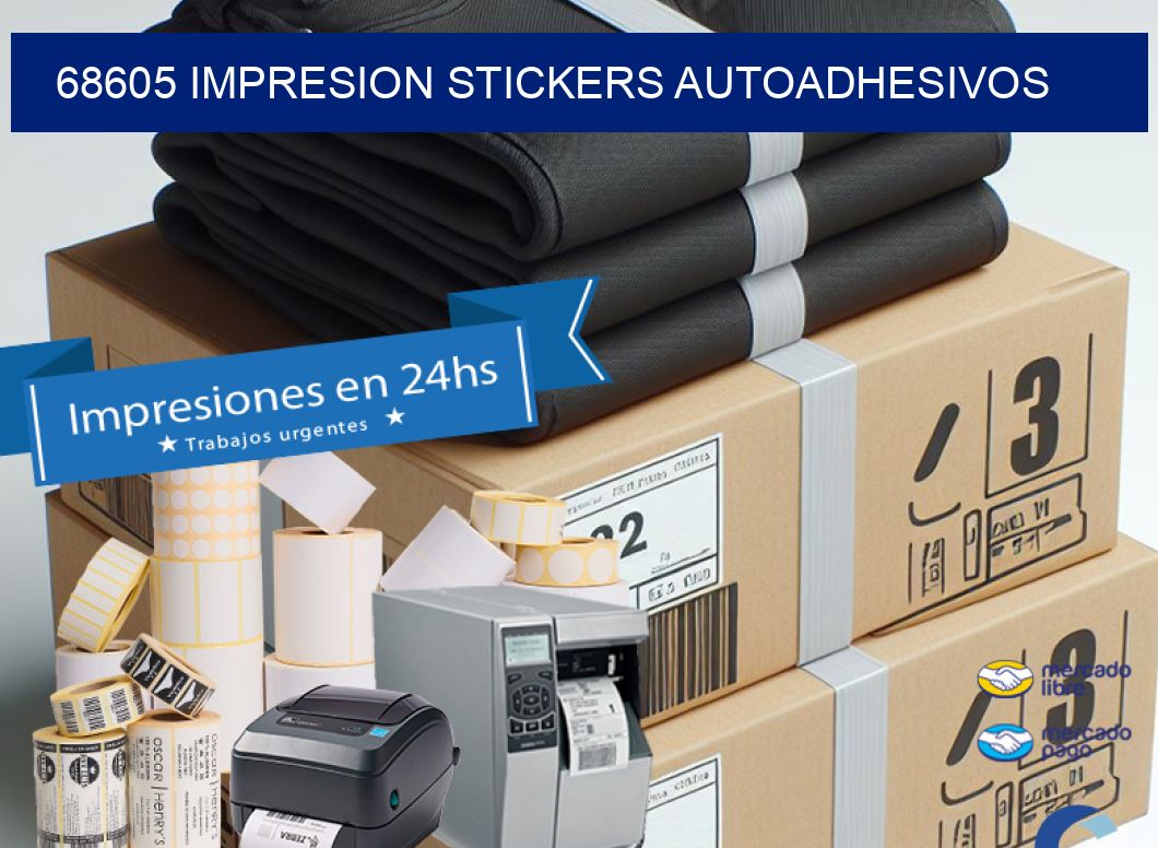 68605 Impresion stickers autoadhesivos