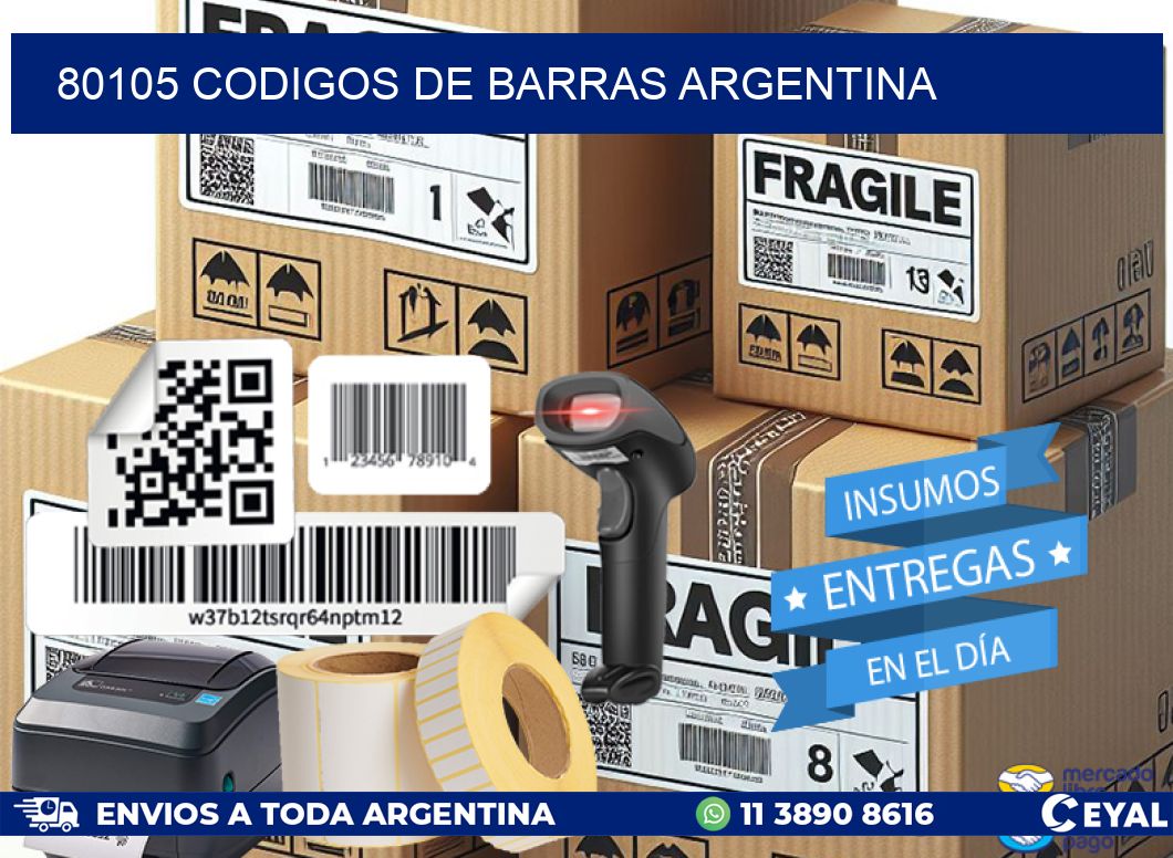 80105 CODIGOS DE BARRAS ARGENTINA