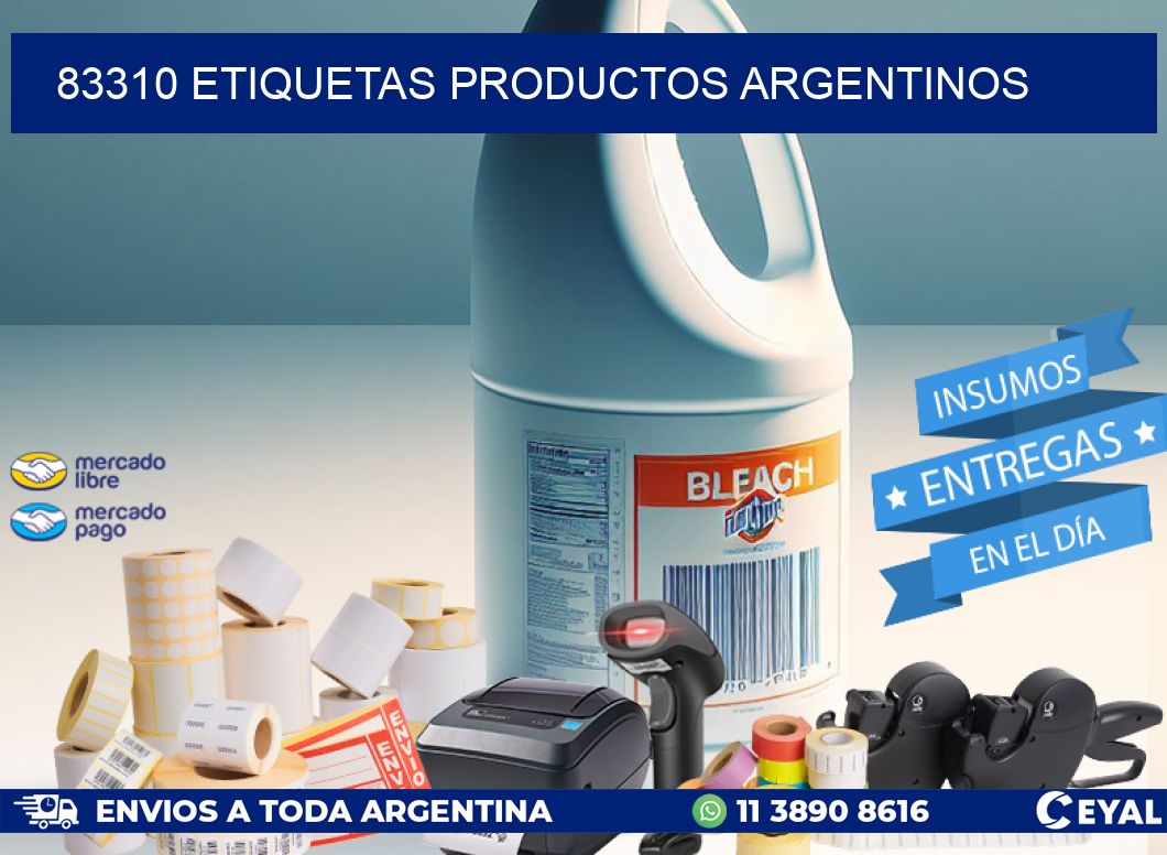 83310 Etiquetas productos argentinos