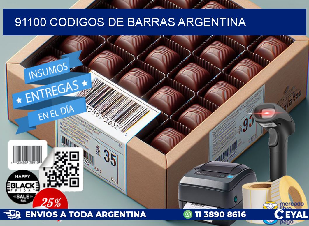 91100 CODIGOS DE BARRAS ARGENTINA
