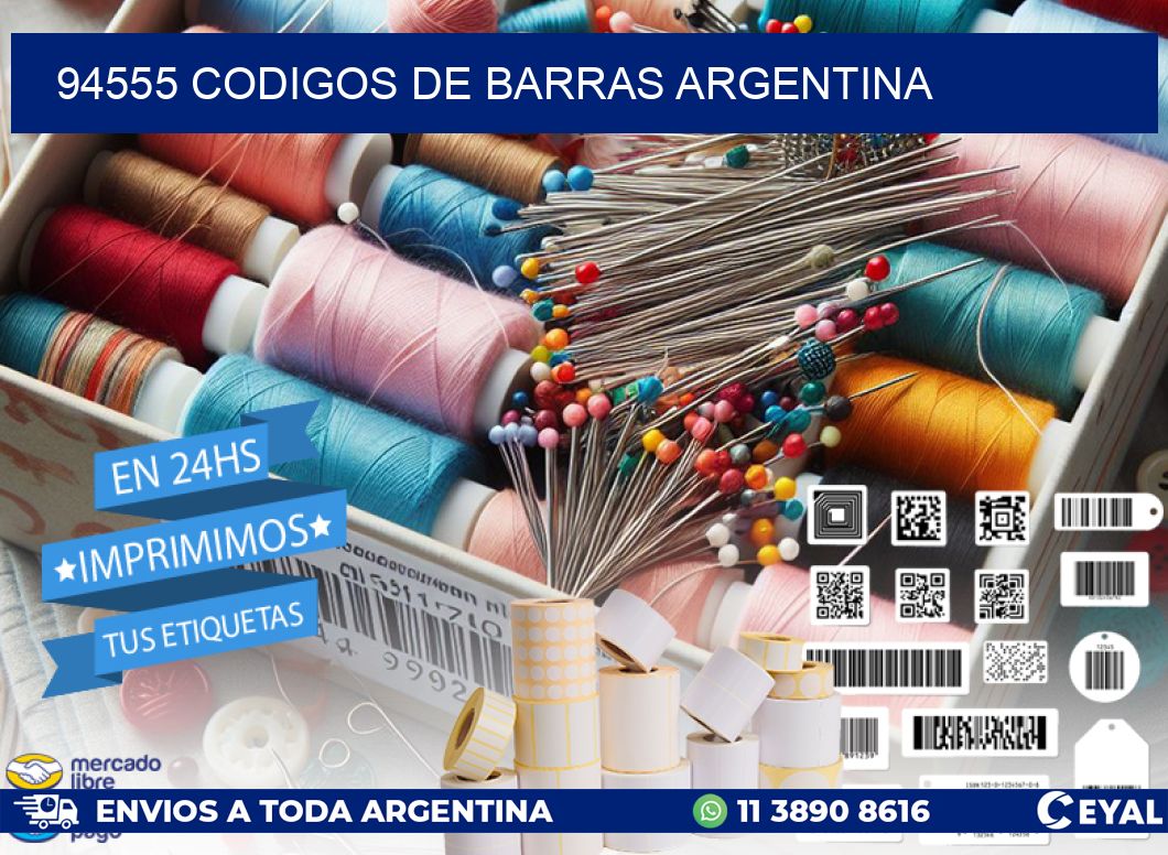 94555 CODIGOS DE BARRAS ARGENTINA