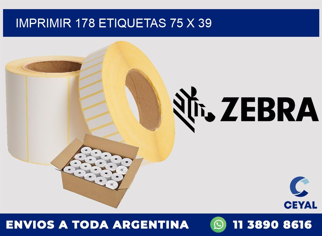 IMPRIMIR 178 ETIQUETAS 75 x 39