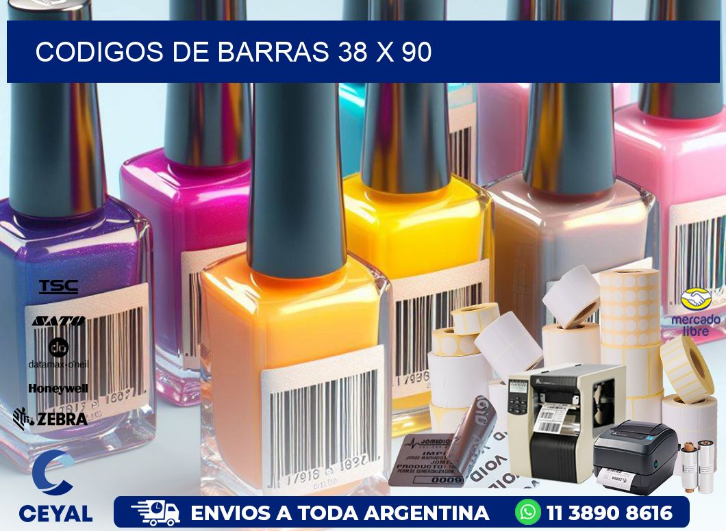 codigos de barras 38 x 90