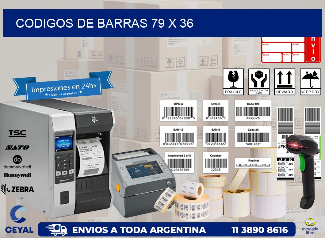 codigos de barras 79 x 36