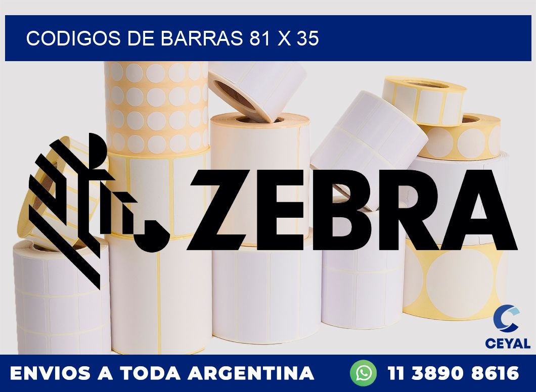 codigos de barras 81 x 35