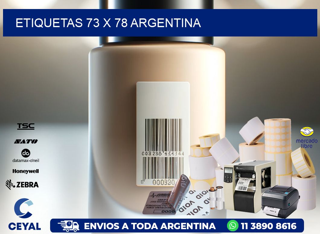 ETIQUETAS 73 x 78 ARGENTINA