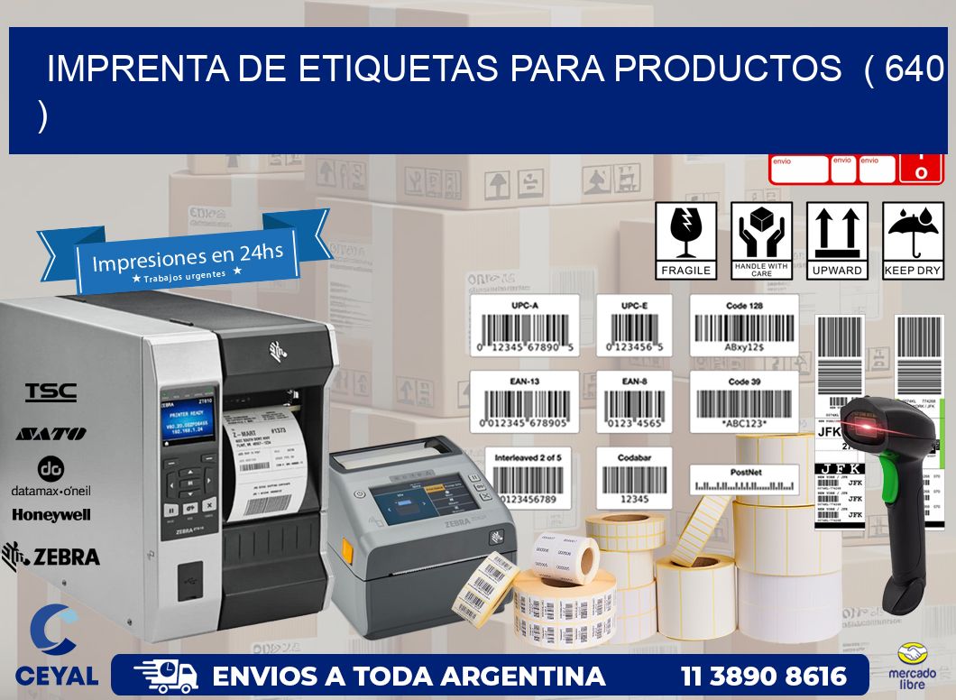 imprenta de etiquetas para productos  ( 640 )