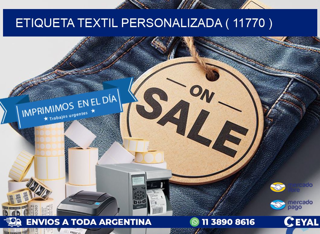 ETIQUETA TEXTIL PERSONALIZADA ( 11770 )