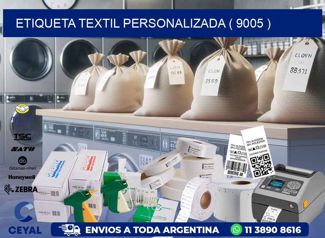 ETIQUETA TEXTIL PERSONALIZADA ( 9005 )