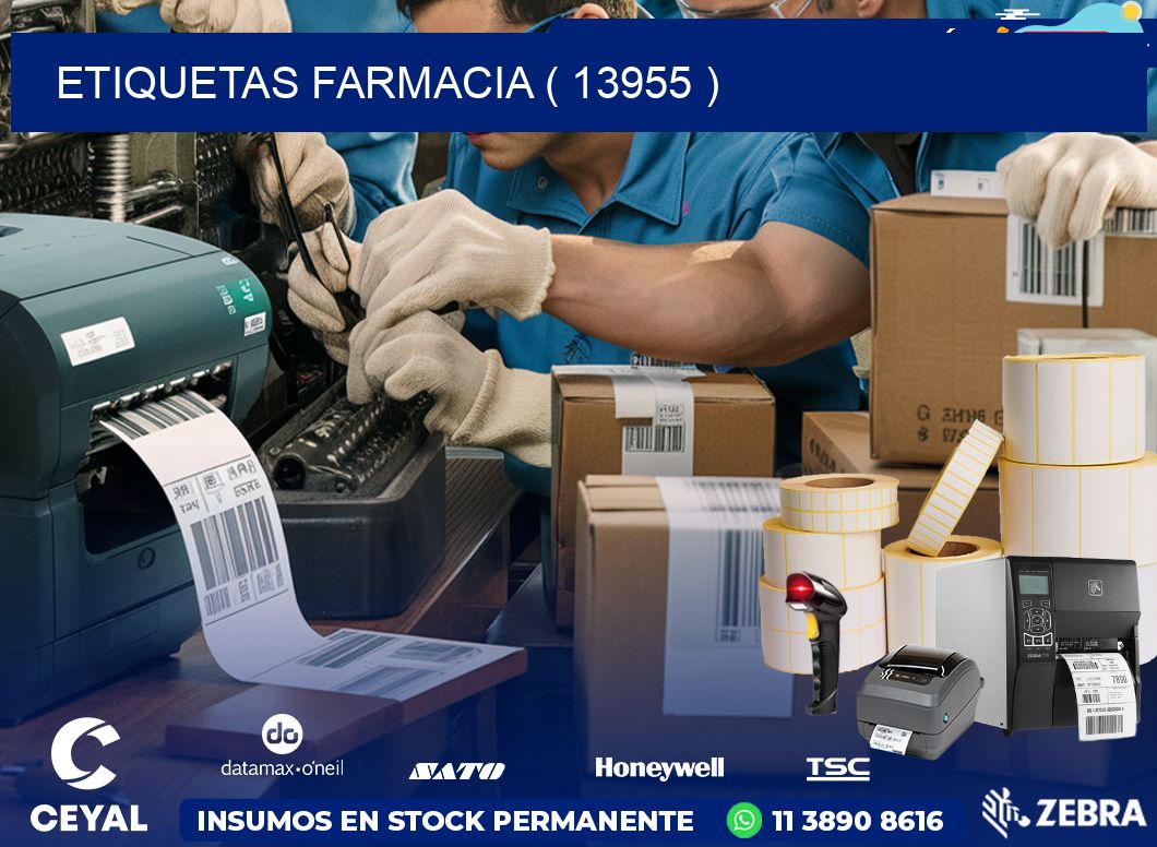 ETIQUETAS FARMACIA ( 13955 )