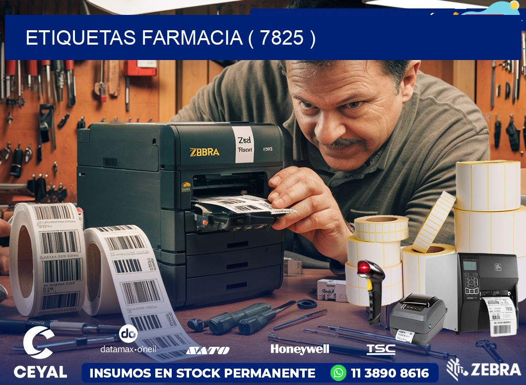 ETIQUETAS FARMACIA ( 7825 )