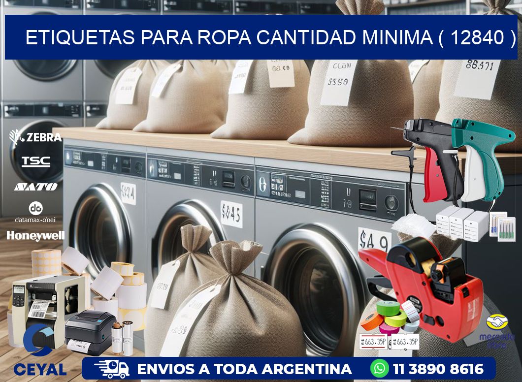 ETIQUETAS PARA ROPA CANTIDAD MINIMA ( 12840 )