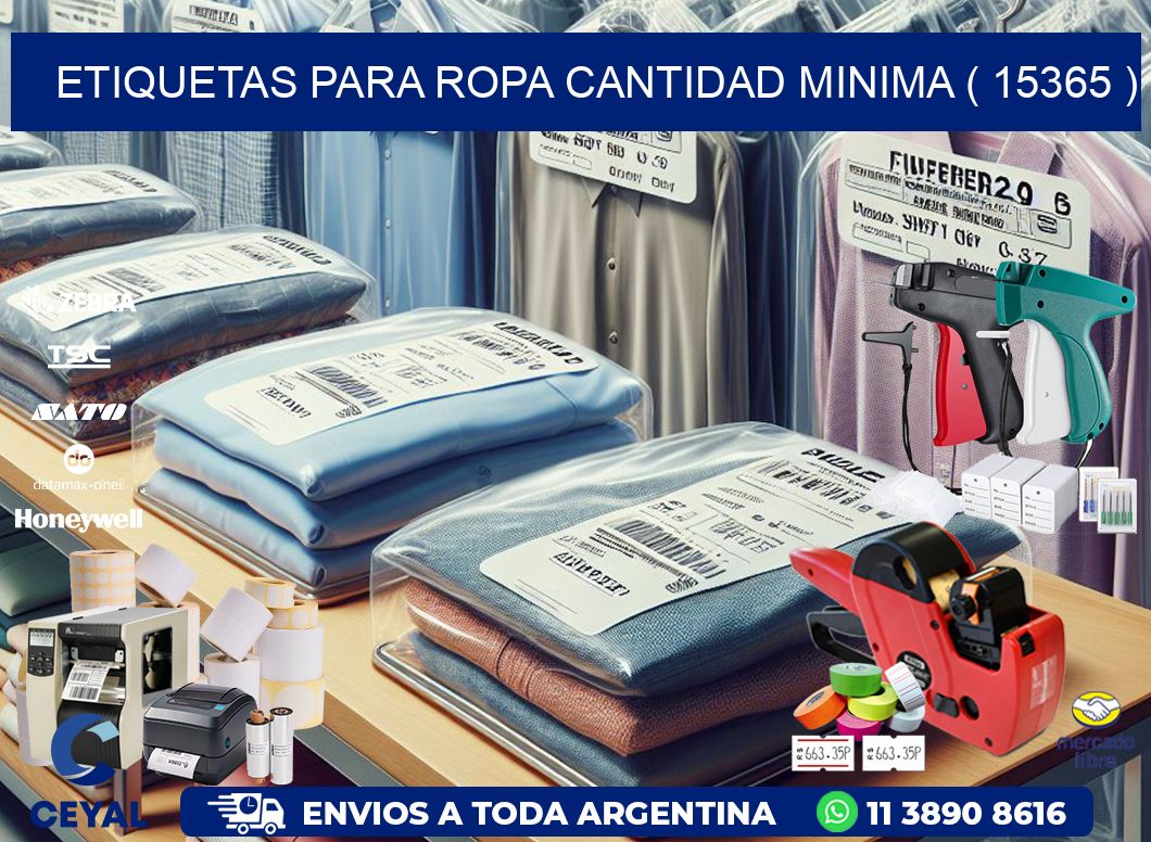 ETIQUETAS PARA ROPA CANTIDAD MINIMA ( 15365 )