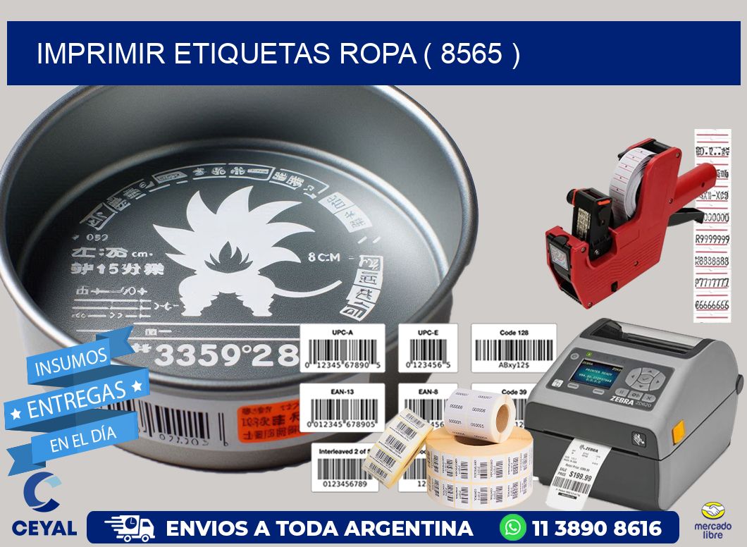 IMPRIMIR ETIQUETAS ROPA ( 8565 )