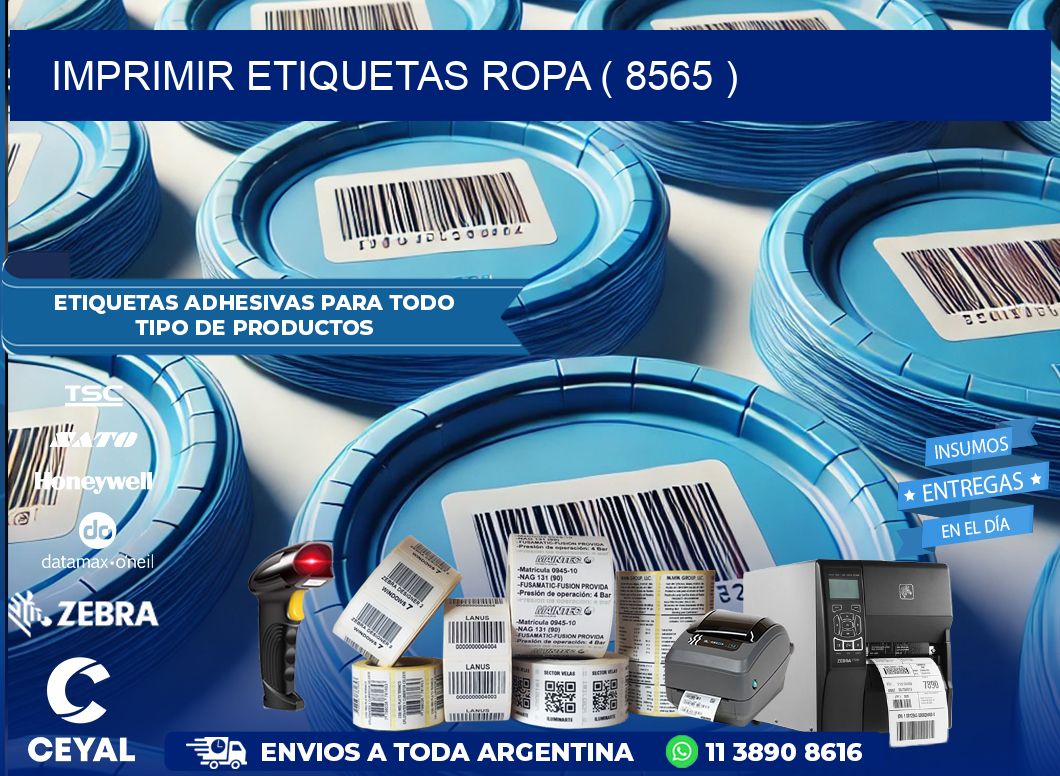 IMPRIMIR ETIQUETAS ROPA ( 8565 )