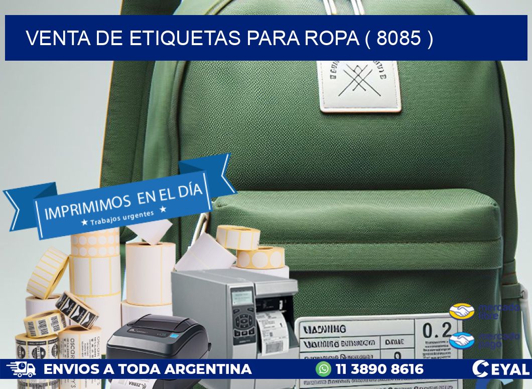 VENTA DE ETIQUETAS PARA ROPA ( 8085 )