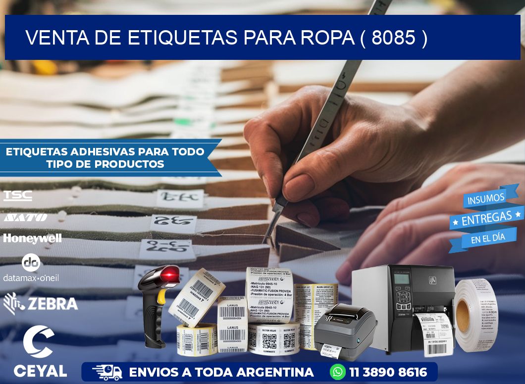 VENTA DE ETIQUETAS PARA ROPA ( 8085 )