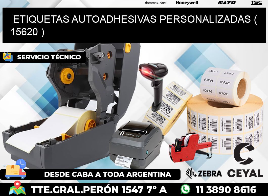 ETIQUETAS AUTOADHESIVAS PERSONALIZADAS ( 15620 )