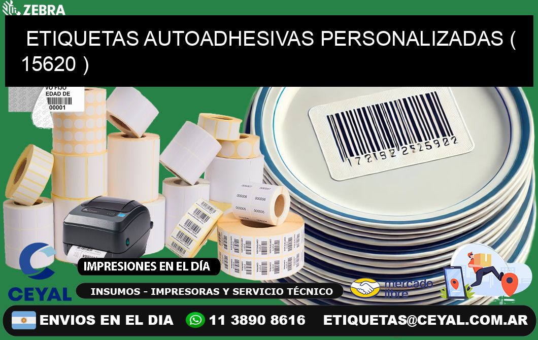 ETIQUETAS AUTOADHESIVAS PERSONALIZADAS ( 15620 )