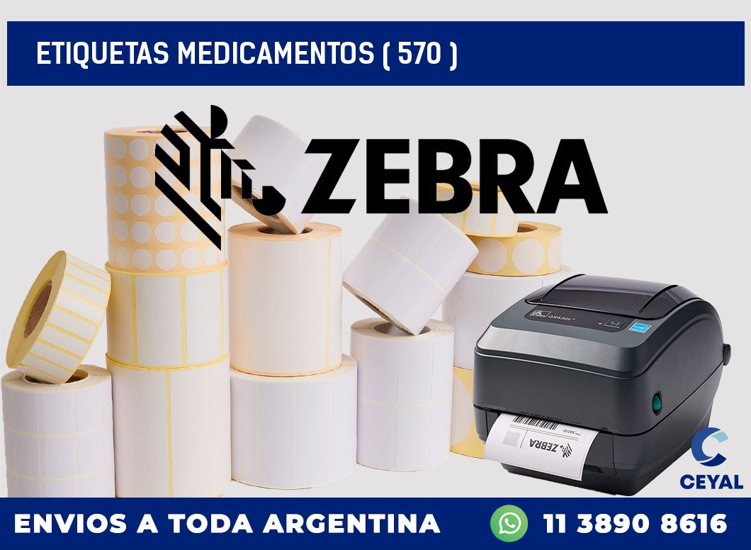 ETIQUETAS MEDICAMENTOS ( 570 )