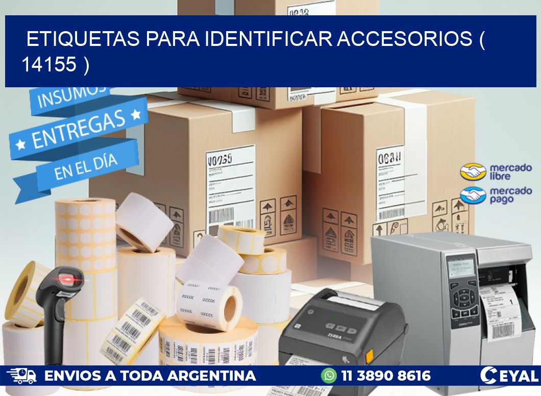 ETIQUETAS PARA IDENTIFICAR ACCESORIOS ( 14155 )