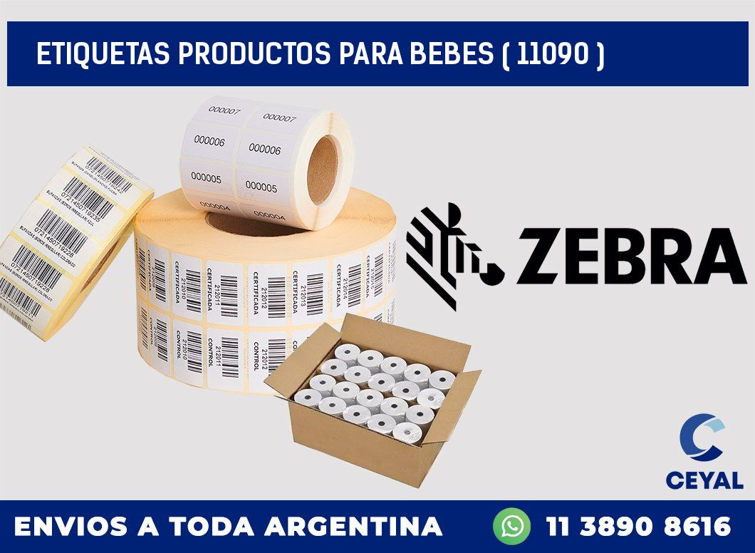 ETIQUETAS PRODUCTOS PARA BEBES ( 11090 )