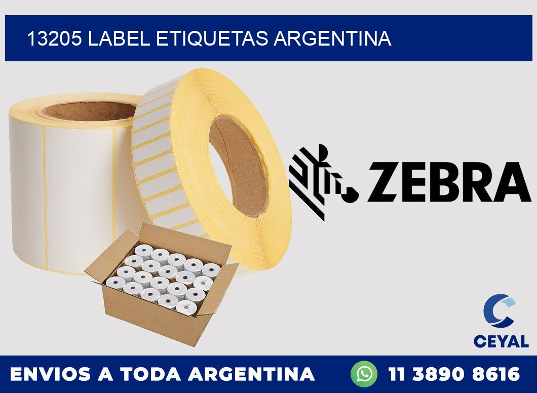 13205 LABEL ETIQUETAS ARGENTINA