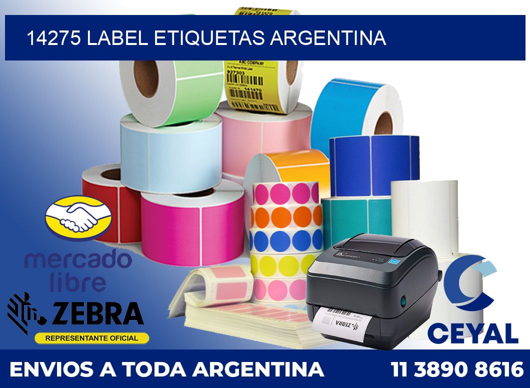 14275 LABEL ETIQUETAS ARGENTINA