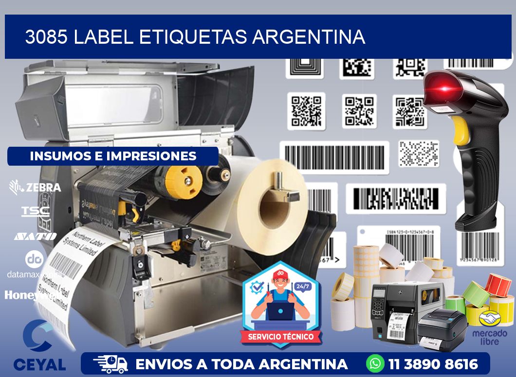 3085 LABEL ETIQUETAS ARGENTINA