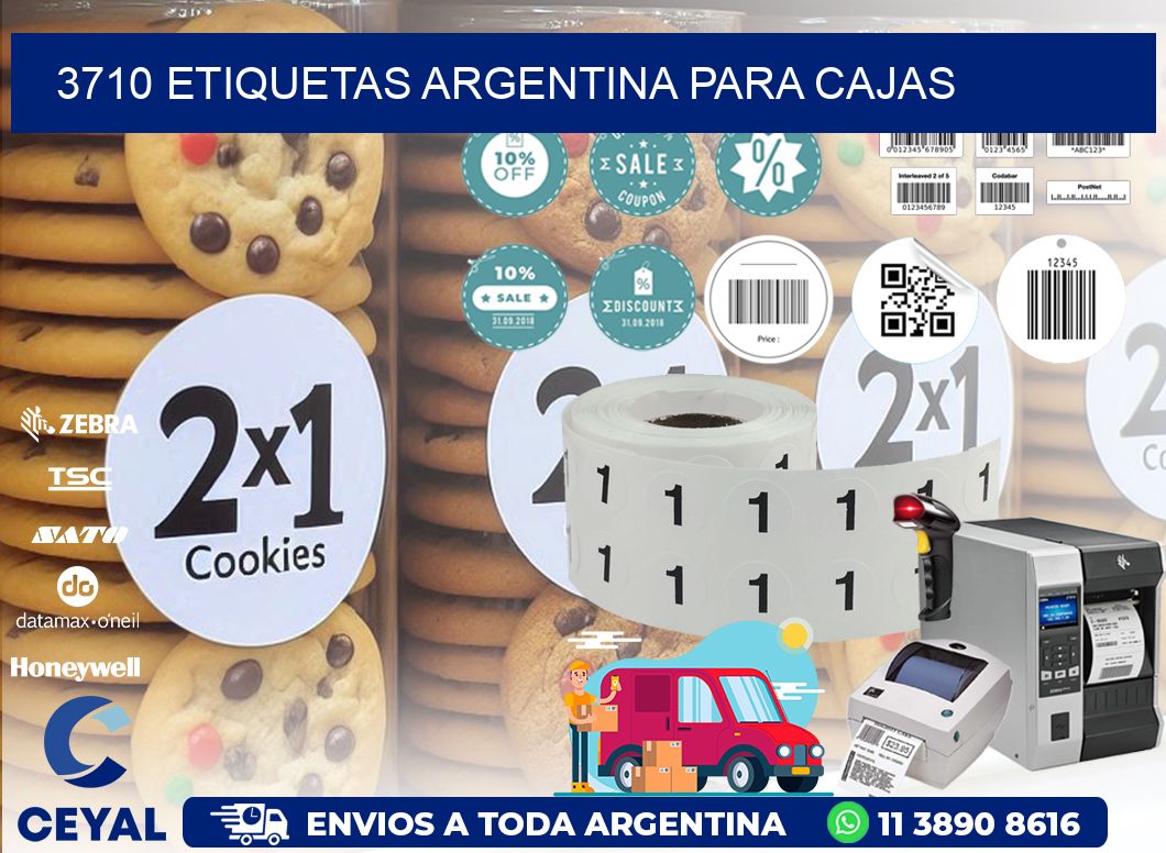 3710 ETIQUETAS ARGENTINA PARA CAJAS