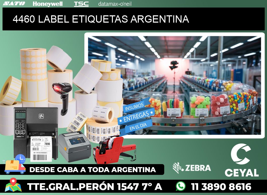 4460 LABEL ETIQUETAS ARGENTINA