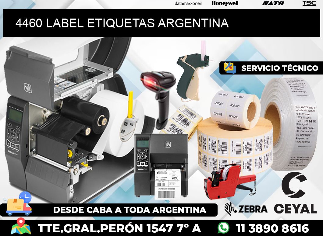 4460 LABEL ETIQUETAS ARGENTINA