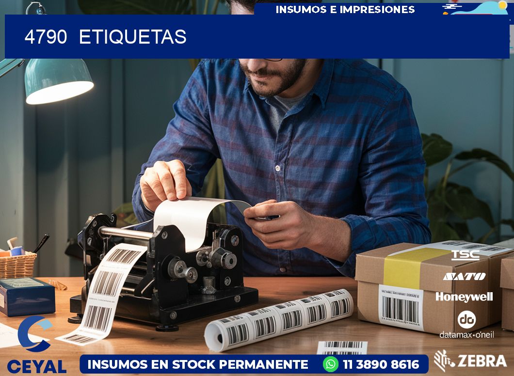 4790  ETIQUETAS